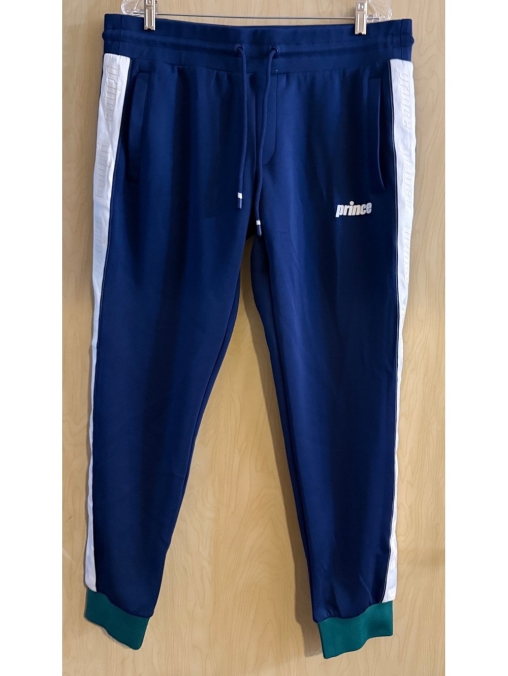 Prince Pickleball Men's Warm-Up Joggers navy blue large